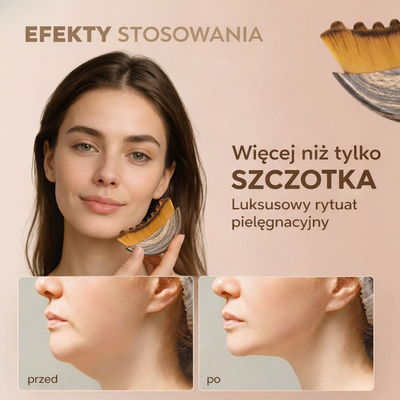 Flowea Sculpt – Szczotka Limfatyczna do Twarzy