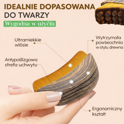 Flowea Sculpt – Szczotka Limfatyczna do Twarzy